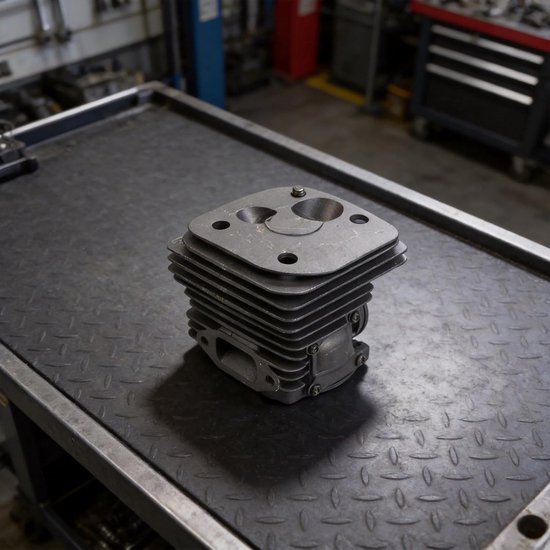 Cilinder Zuigerringset - Motoronderdelen Kit - Motor Reparatie - Specifieke Modellen - Compleet Pakket - Zilver van Merkloos — afbeelding 2
