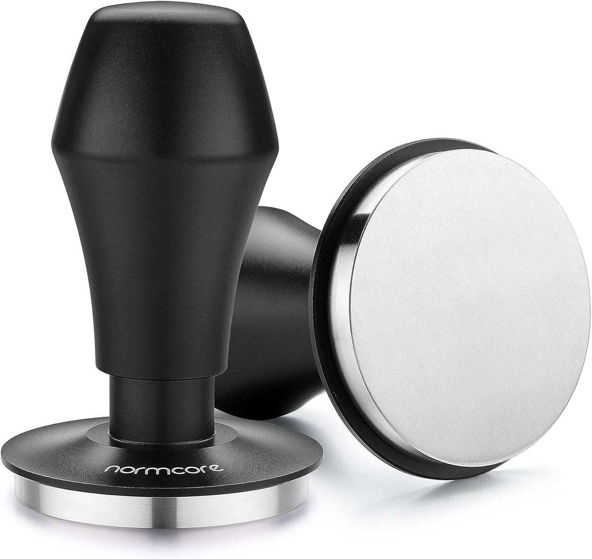 Koffie Stamper - Espresso Pers - Consistente Druk - Click Sound Feedback - 53.3mm Basis - Zwart