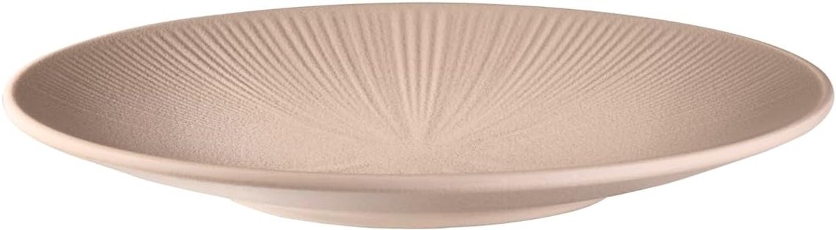 Dinerbord Melamine - Bord Rond - Maaltijden Serveren - Hoge Robuustheid - Ø 26 cm - Zand