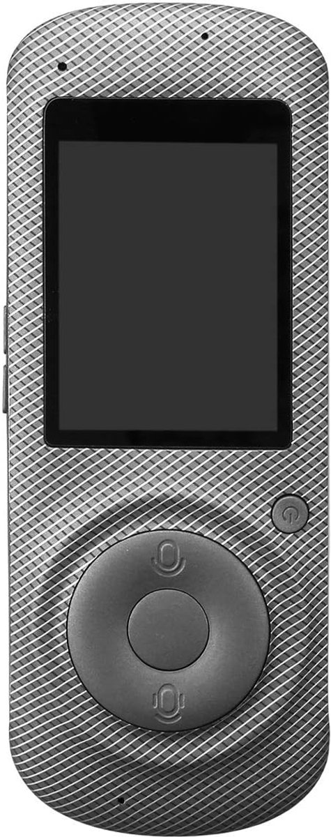 Vertaler Apparaat - Elektronische Vertaler - Reizen Leren - 42 Talen WiFi - 2.4 Inch Touchscreen - Grijs