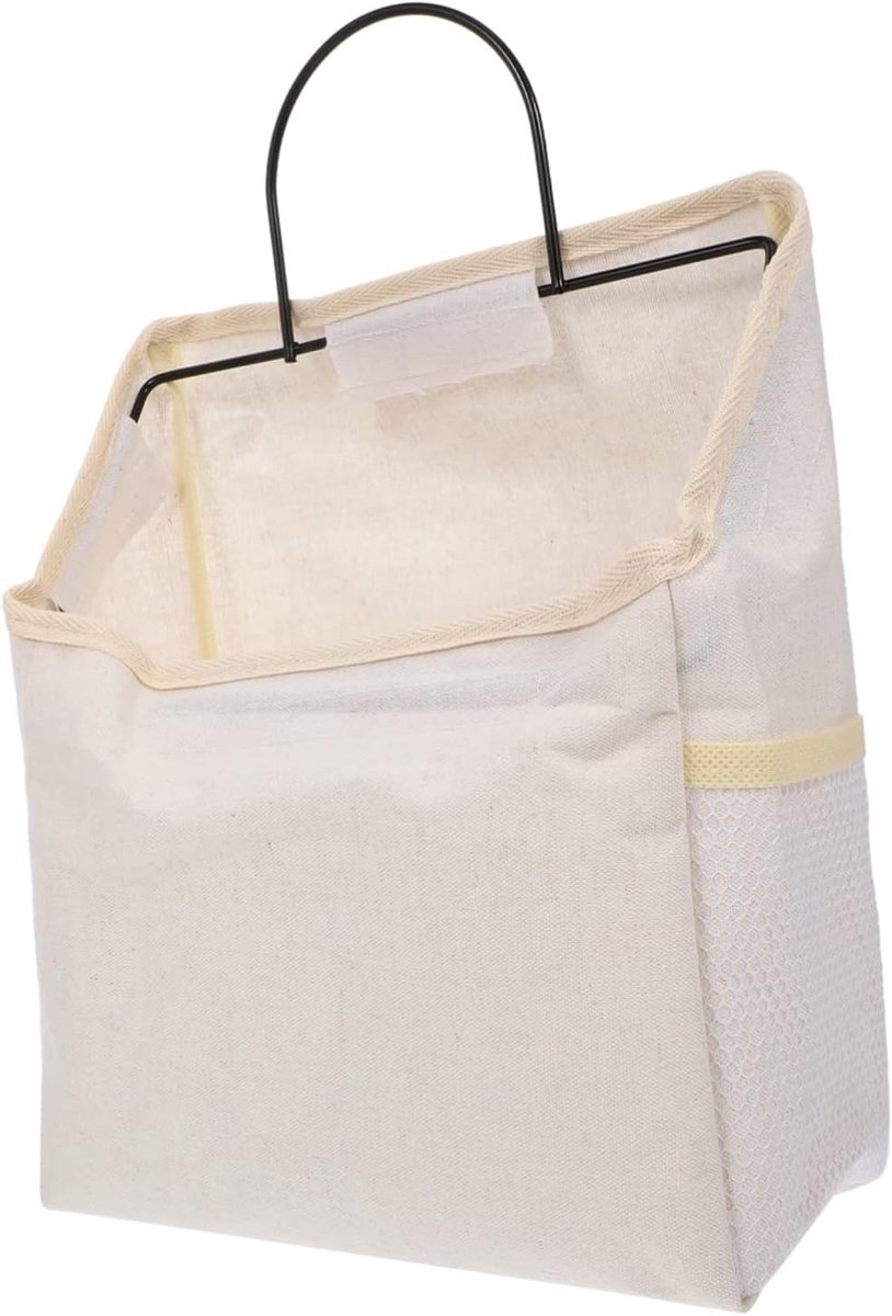 Wand Opbergtas - Opbergvak Hanger - Alles Opbergen - Compact Ontwerp - 38x23.5x11cm - Wit