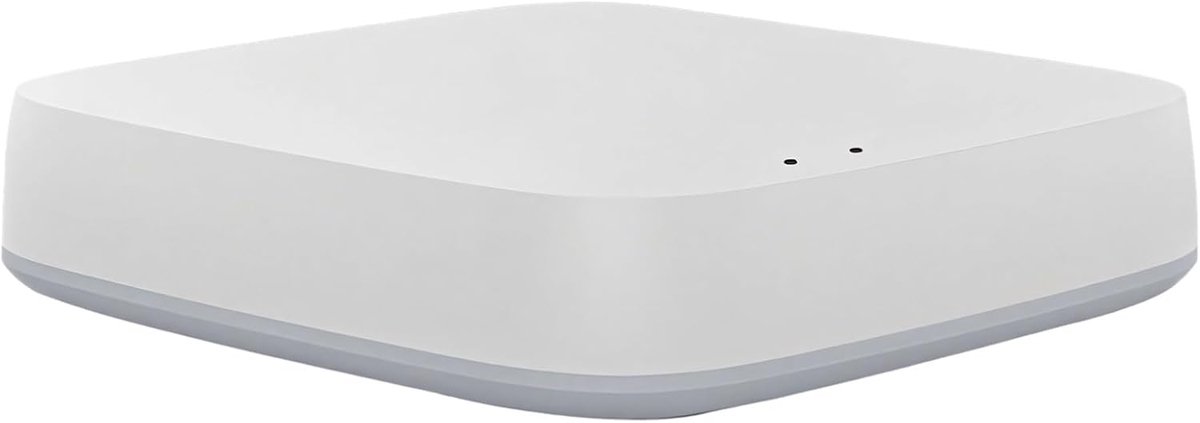 Smart Hub - Draadloze Gateway - Domotica Besturen - 50 Apparaten Koppelen - 67 x 67 x 8 cm - Wit