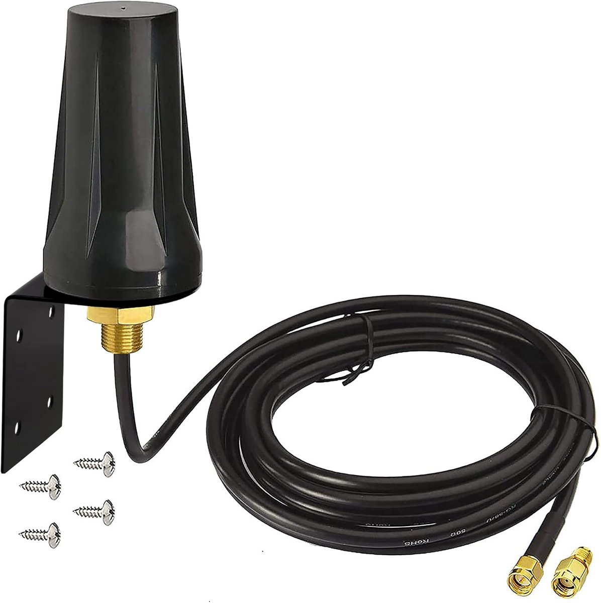 Buitenantennes 5 dBi voor 4G LTE - Waterdicht en Omnidirectioneel met 3m Coaxiale Kabel