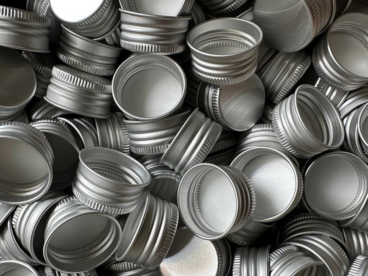 Vervangende Aluminium Schroefdoppen voor Flessen - Set van 10 tot 100 Stuks