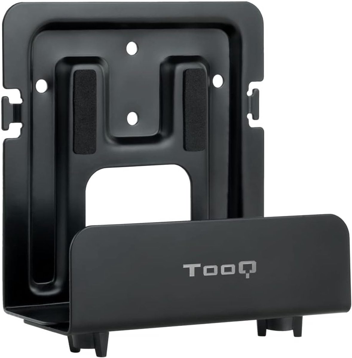 Muurbeugel voor routers en mediaspelers - Max. 5 kg - Zwart