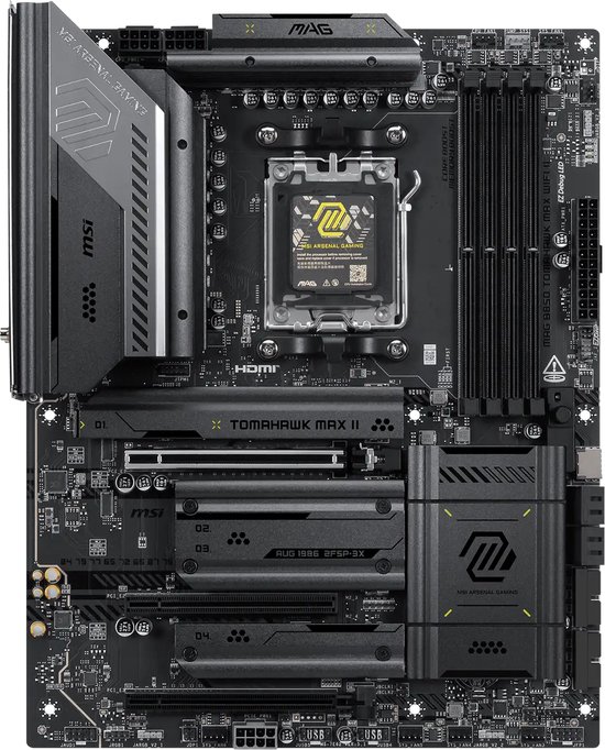 MSI MAG B850 TOMAHAWK MAX WIFI II B850 Socket AM5 ATX