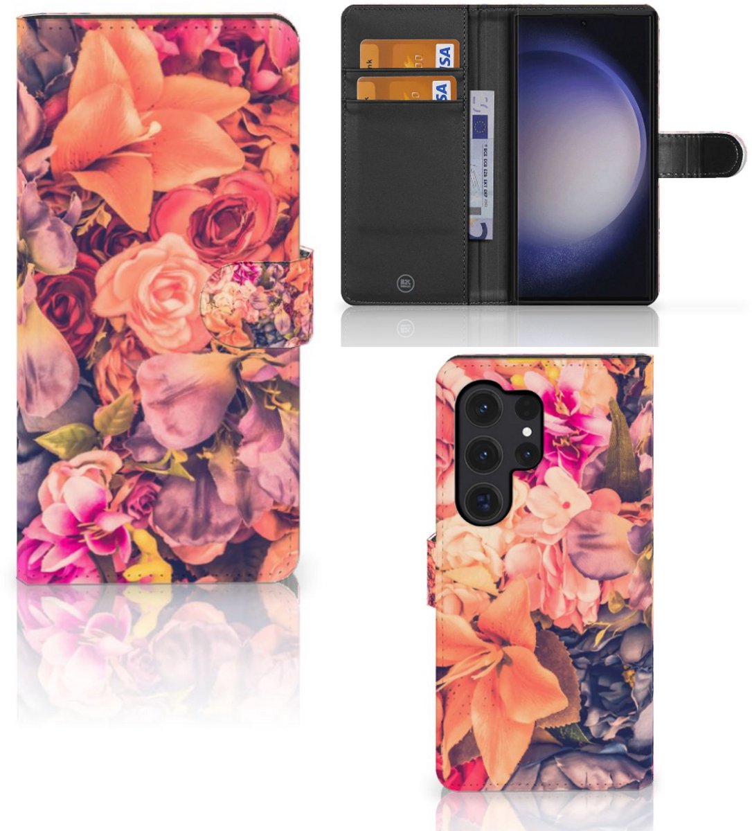 Samsung Galaxy S24 Ultra Hoesje Bosje Bloemen