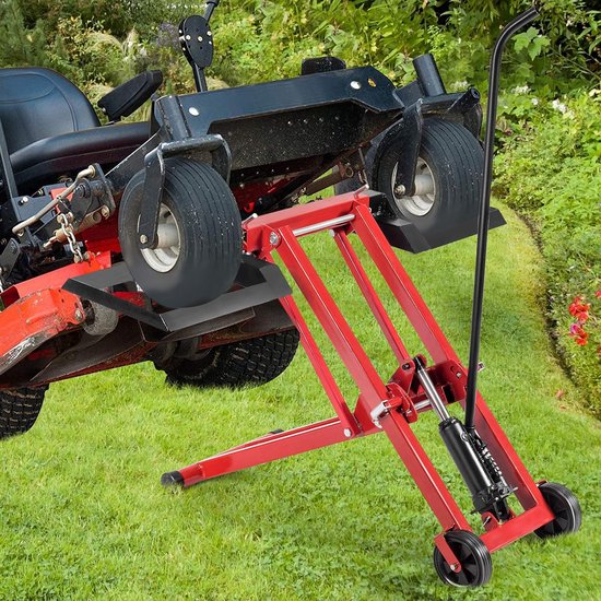 Gazontractor lifter met verstelbare hoogtes en grote draagkracht — afbeelding 3