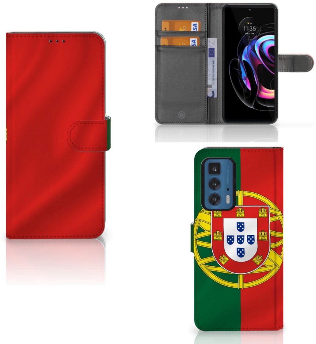 Motorola Edge 20 Pro Bookstyle Case Portugal
