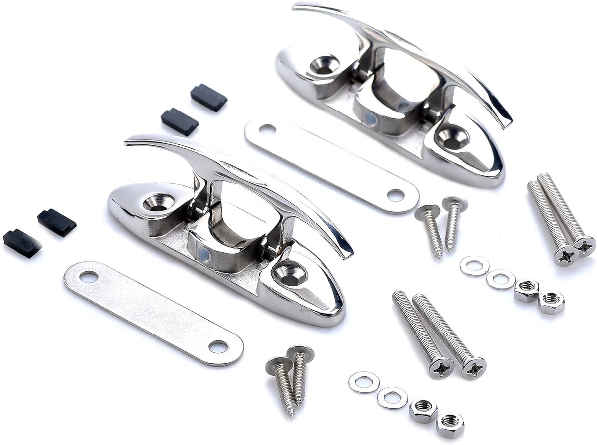 Roestvrij Stalen Vouwschoenplaat 4-1/2 Inch voor Docks