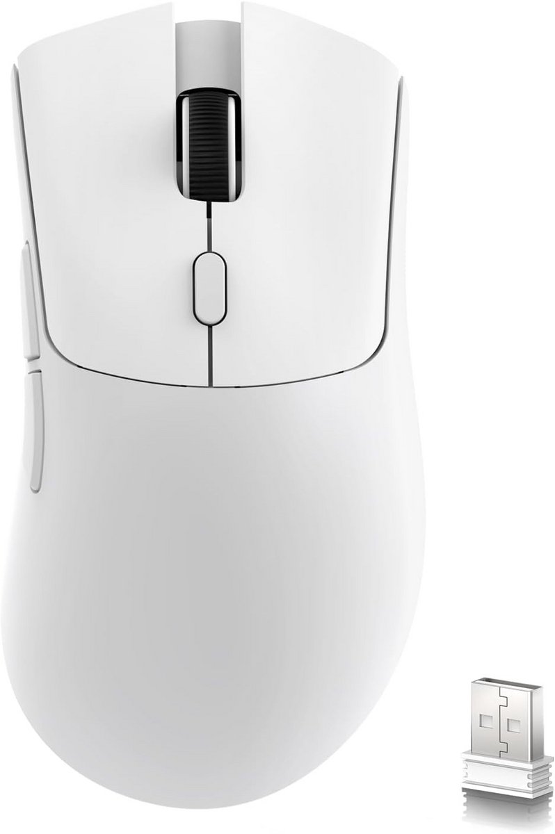 Lichtgewicht Draadloze Gamingmuis met Tri-mode en Programmeerbare Knoppen