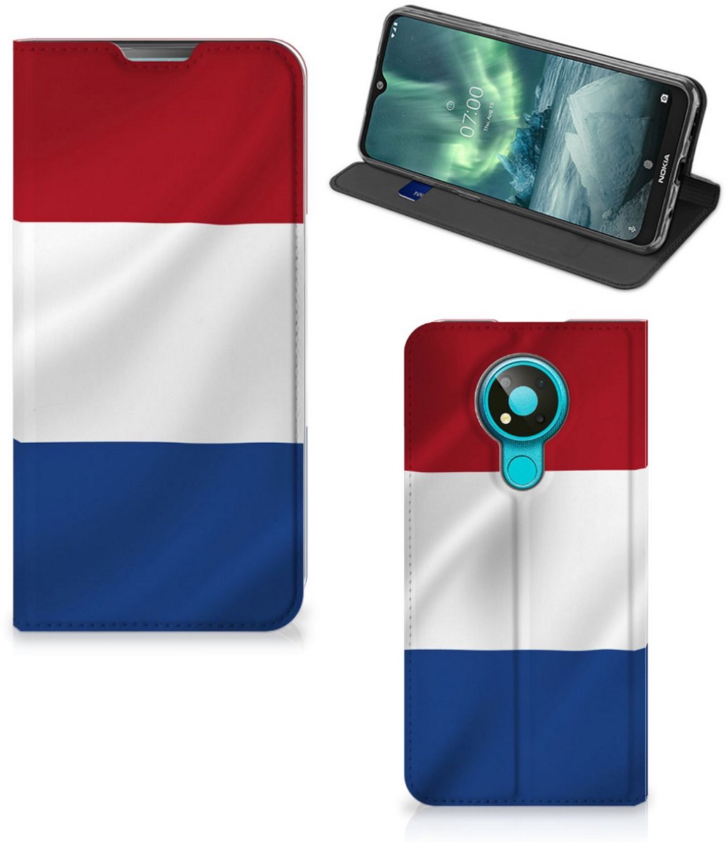 Nokia 3.4 Standcase Nederlandse Vlag