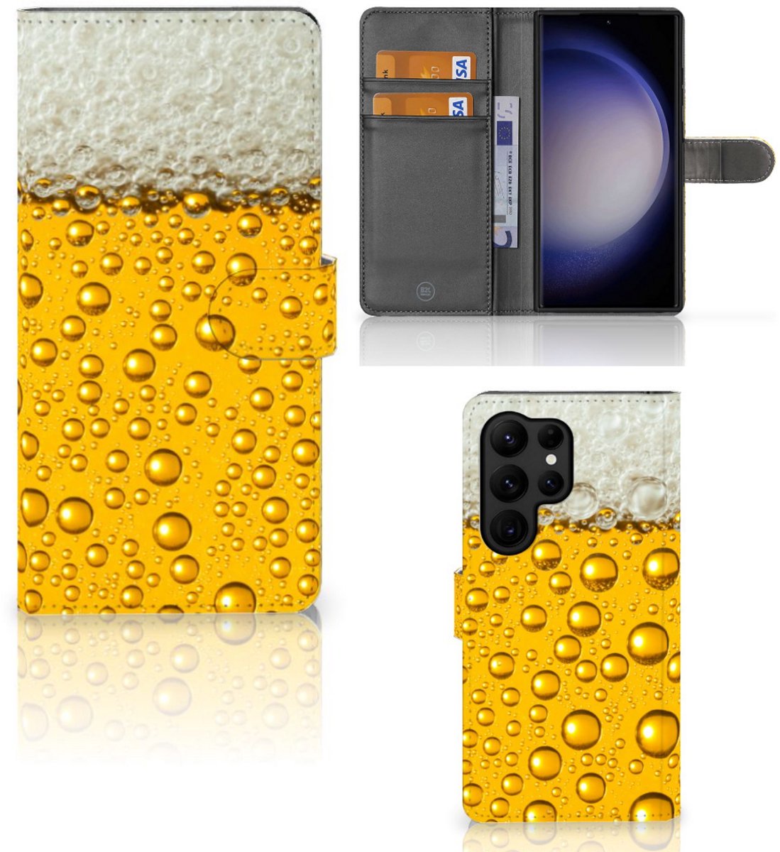 Samsung Galaxy S23 Ultra Book Cover Bier