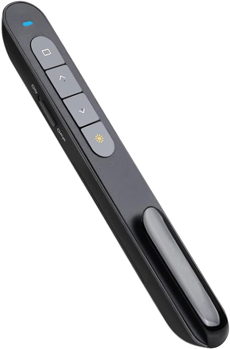 Draadloze Presentatie Clicker voor PowerPoint met Volumeregeling en Hyperlink