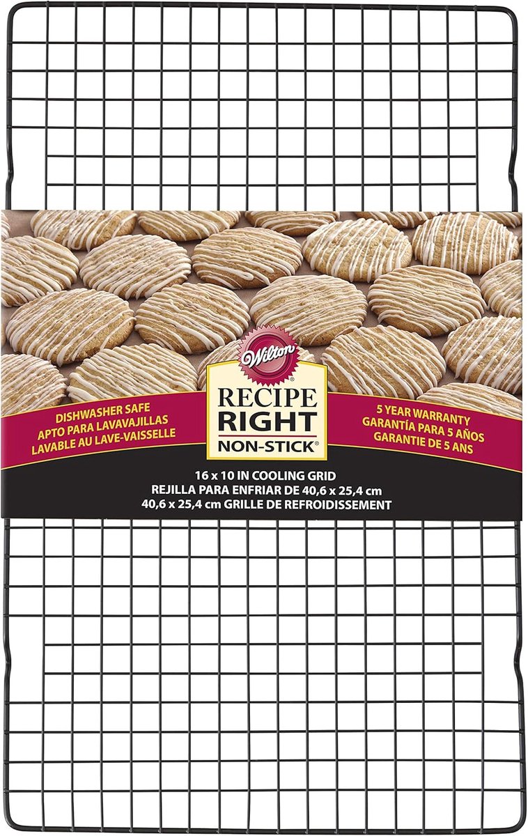 Koelrek voor Taarten en Gebak - 40.6 cm x 25.4 cm - Antiaanbak en Vaatwasserbestendig