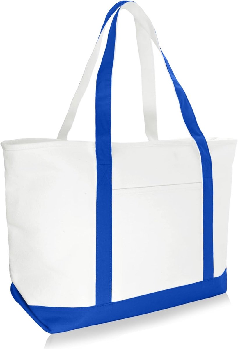 Premium Katoenen Canvas Boodschappentas 24 oz - Duurzaam en Ruim