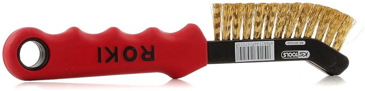 Remtang-draadborstel, 2 rijen, recht, golvend, 225mm - Professioneel Gereedschap