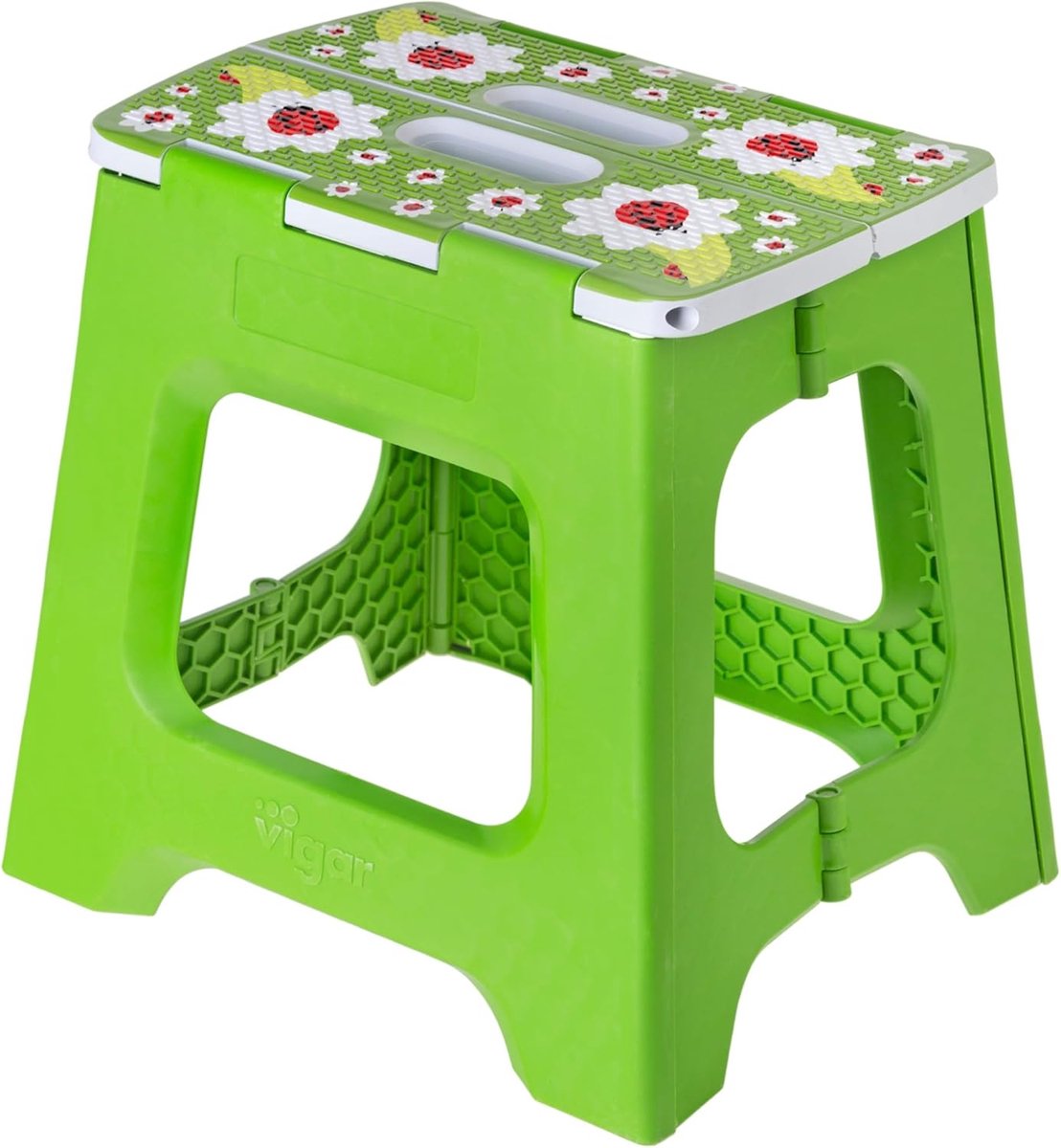 Inklapbare Compact Kruk 32 cm met Handgrepen - Antislip Veiligheid