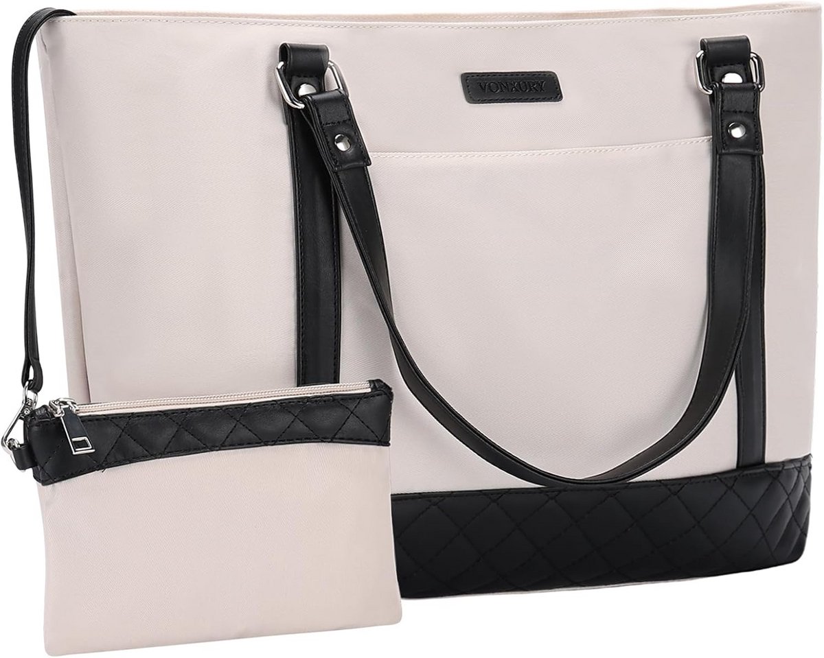 Laptopdraagtas voor dames - 15,6 inch schoudertas voor werk en reis