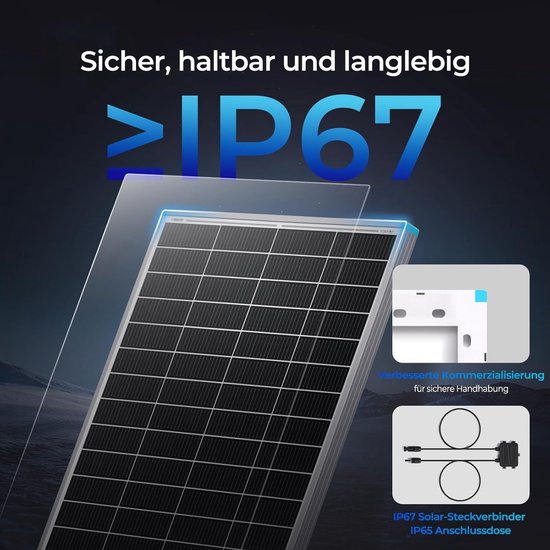 175W 12V Zonnepaneel met 25% Efficiëntie voor Off-Grid Toepassingen — afbeelding 2