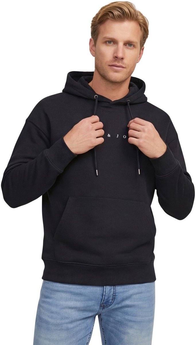 JACK&JONES PLUS - JJESTAR JJ SWEAT HOOD NOOS PLS Heren Trui US3XL — afbeelding 8