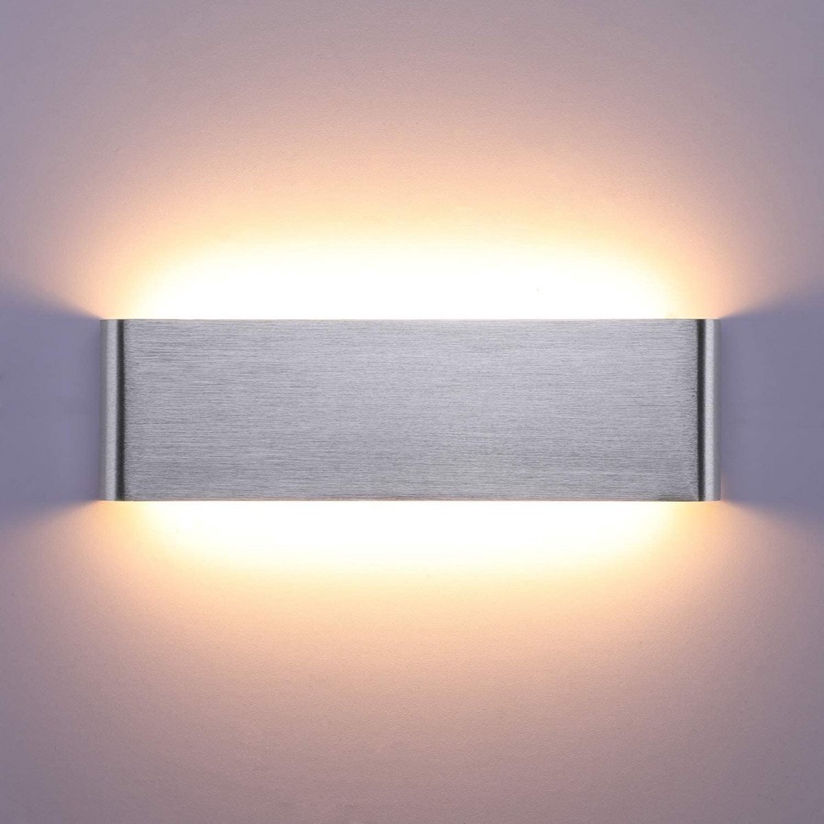 Moderne 16W LED Wandlamp - Up and Down Licht voor Slaapkamer, Gang en Woonkamer - Warm Wit - IP44 Wandverlichting
