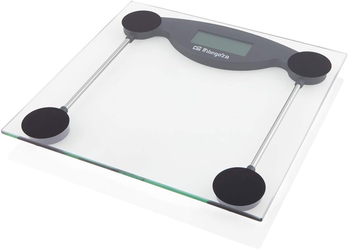Badkamerweegschaal met touch-activering en LCD-display - maximaal 150 kg