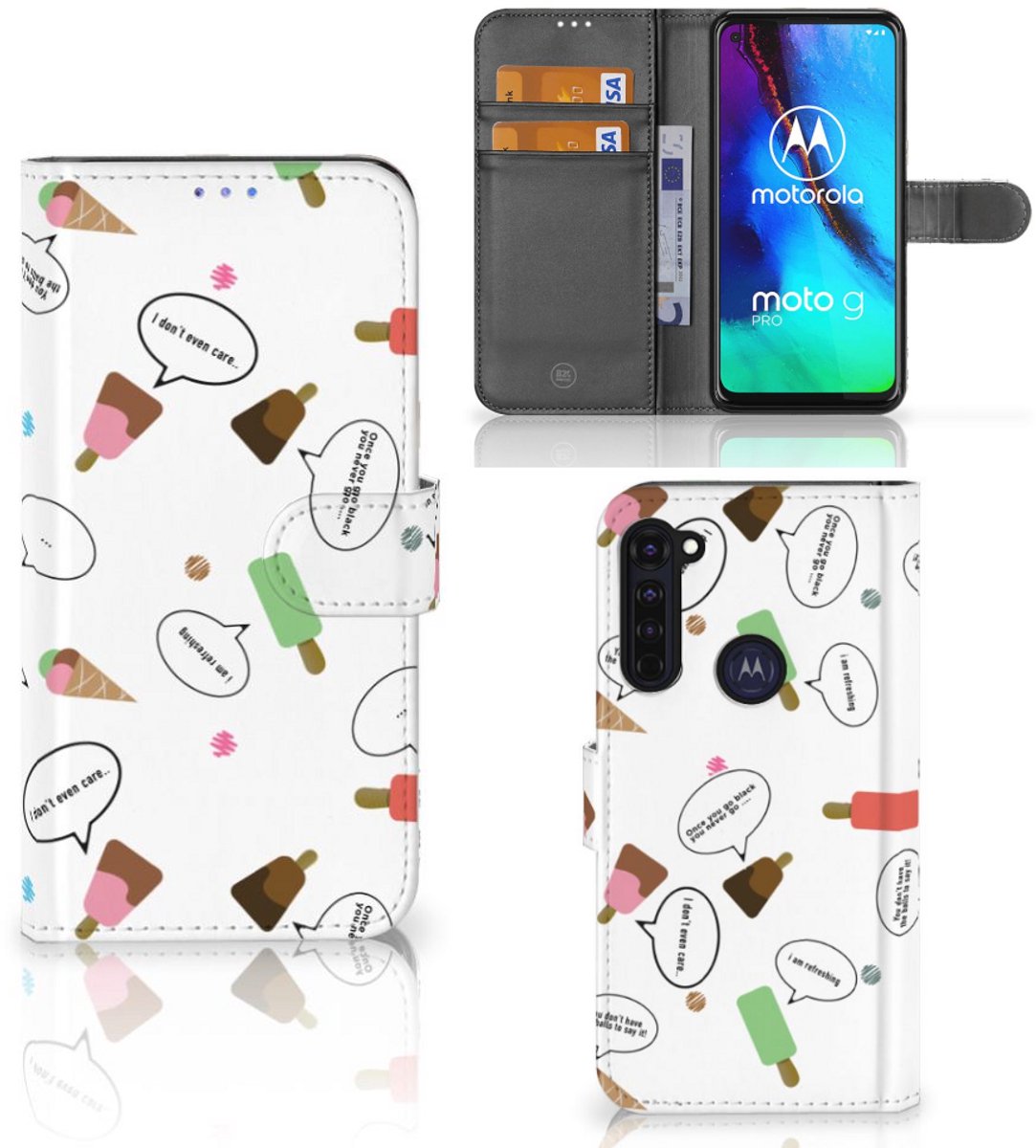 Motorola Moto G Pro Book Cover IJsjes