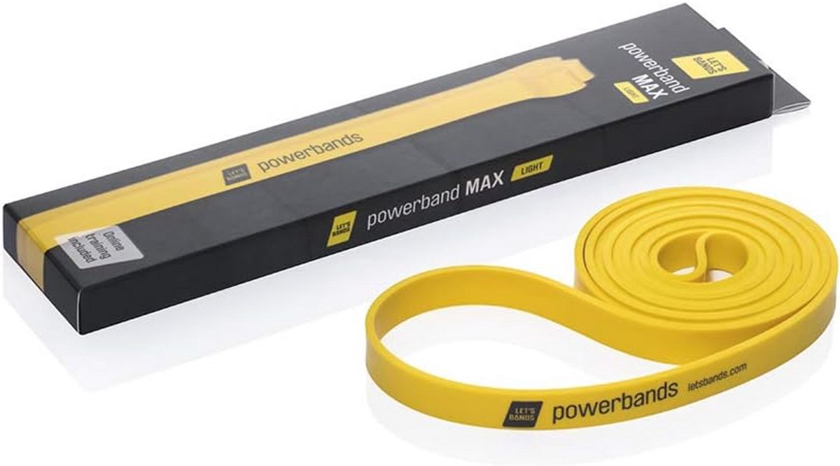 Set weerstandsbanden fitness training licht extra lang