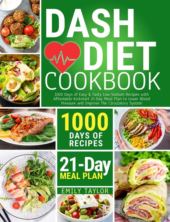 Dash Diet Cookbook - cover