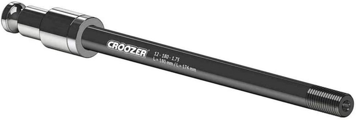 Steekaskoppeling Fietskar Adapter Zwart voor Kinderen en Volwassenen