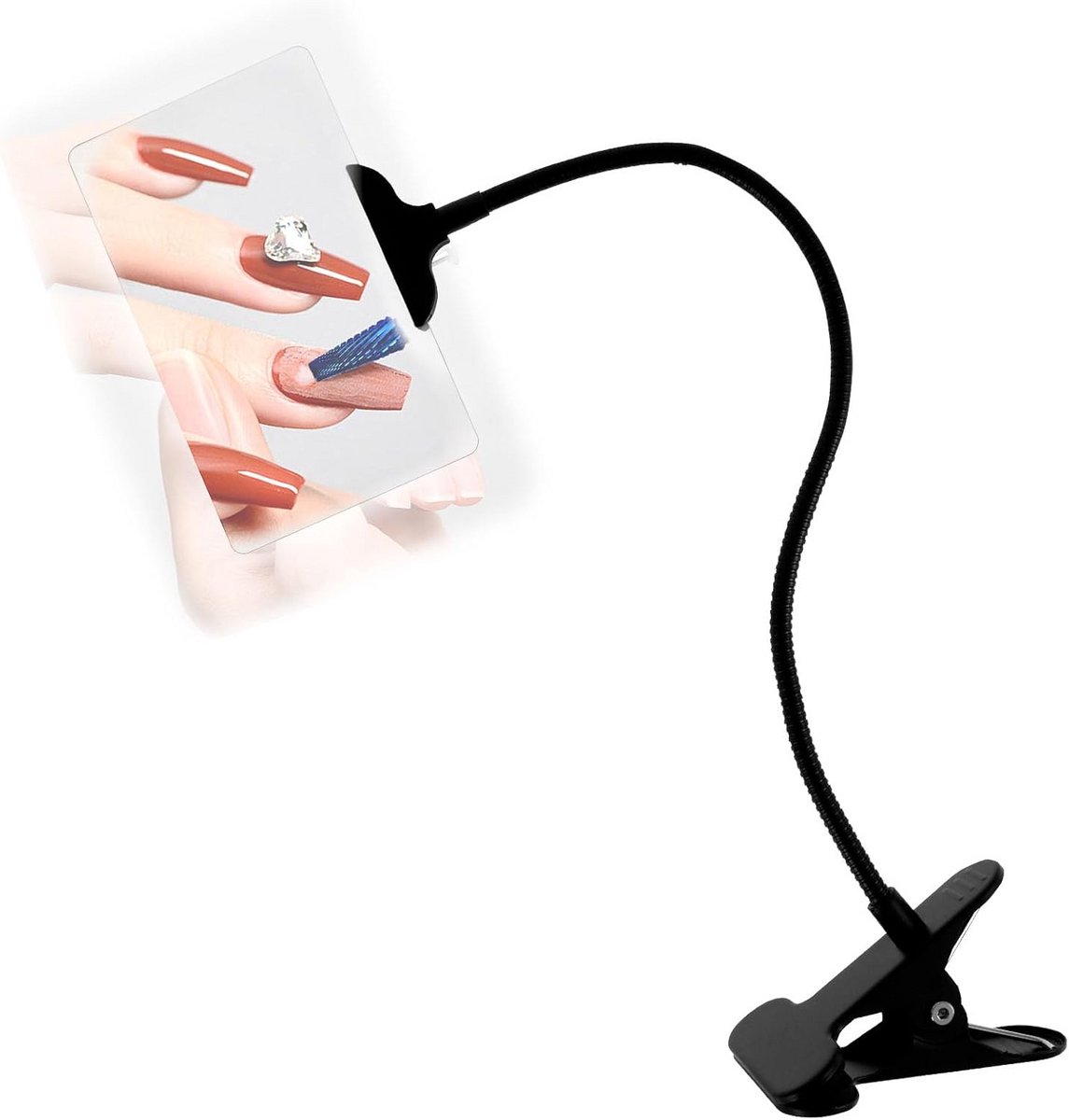 Vergrootglas met Clip en Flexibele Hals - 5x Vergroting voor Knippen en Lezen