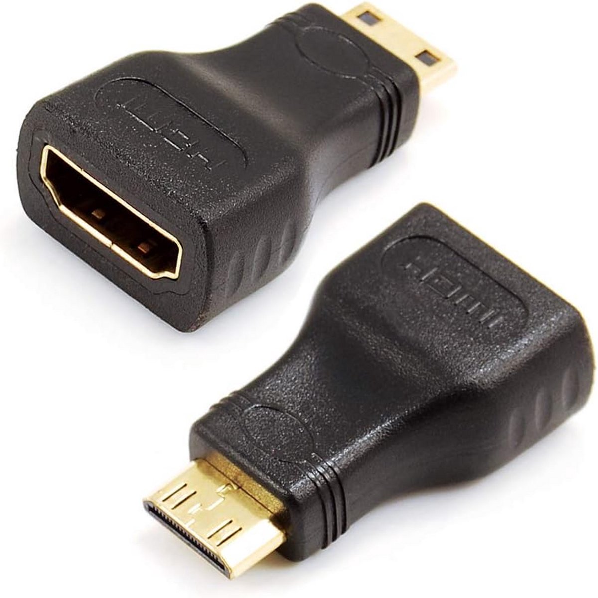 Mini HDMI naar Standaard HDMI Vrouwelijke Adapterstekker voor Camera en Notebook