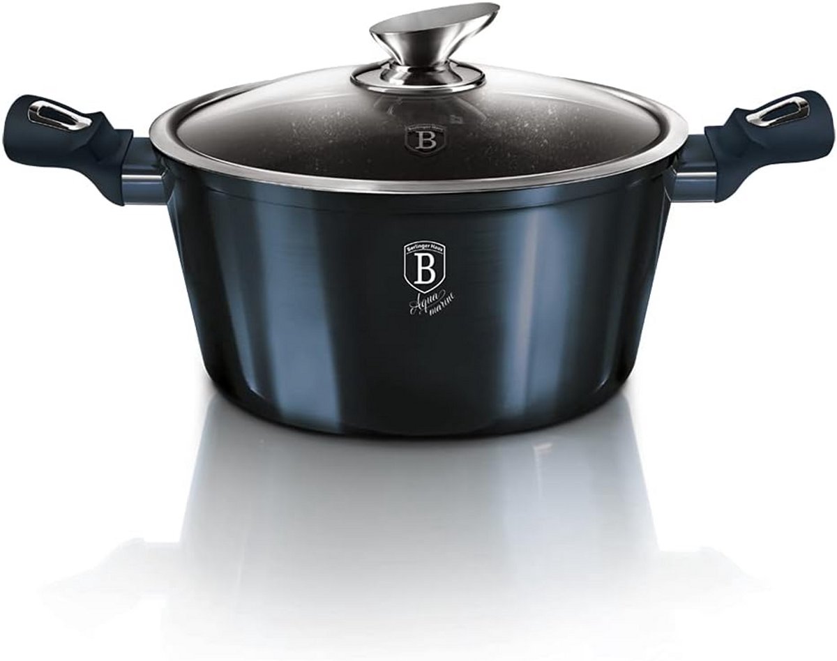 Ovenschaal 24 cm Marmercoating - Ergonomisch en Geschikt voor Inductie