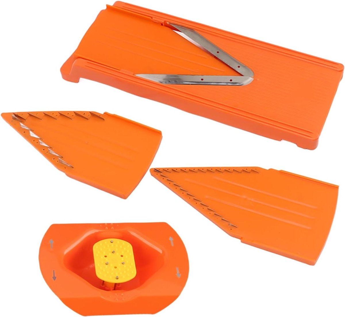 Cutter en Slicer voor Groenten en Fruit met Verdikte Bodem en Roestvrij Staal