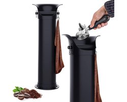 Vloerstaande Koffieklopbak voor Koffiedik - Grote Capaciteit en Geluidsdempend