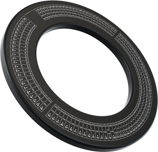 REN® Dartbord Surround Ring - Surround Ring - Zwart - 70cm x 70cm x 4cm van ren — afbeelding 2