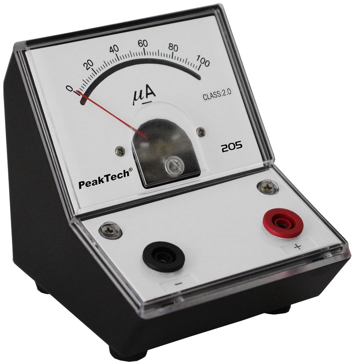 Analoge Stroommeter met Spiegelschaal 0-100 mA DC Meetinstrument