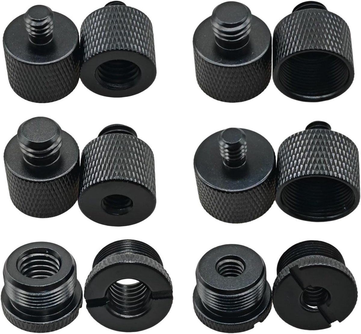 12 Delige Schroefadapter Set voor Microfoonstandaard en Camera Montage