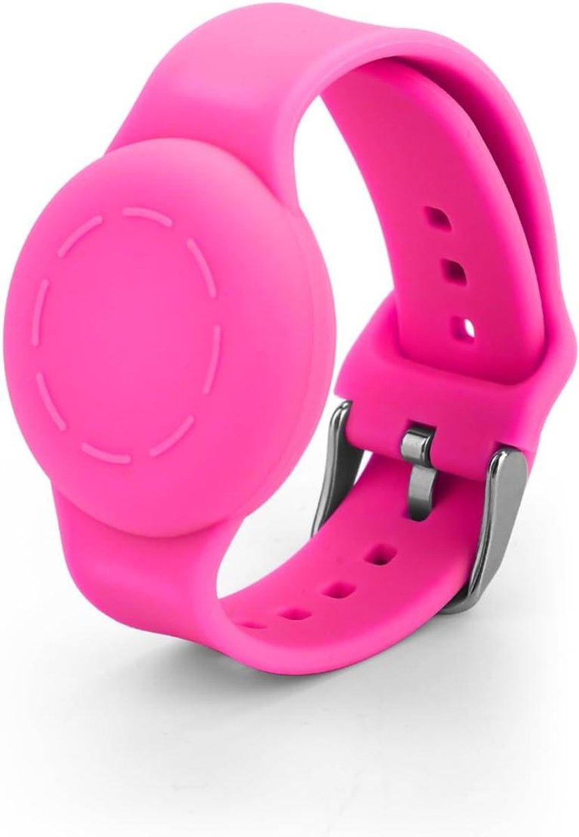 Kinderpolsband Waterdicht Siliconen Armband Verstelbaar Zacht Horlogeband voor Peuterkind GPS Tracking Tagging - Veiligheid Bandje voor Kind met Airtag