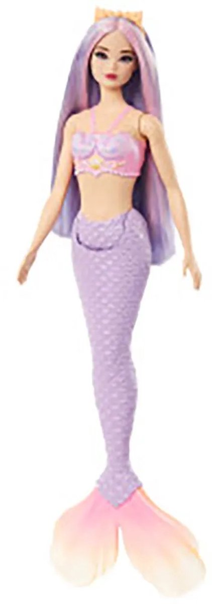 Barbie A Touch of Magic - Paarse zeemeermin staart - Barbiepop — afbeelding 5
