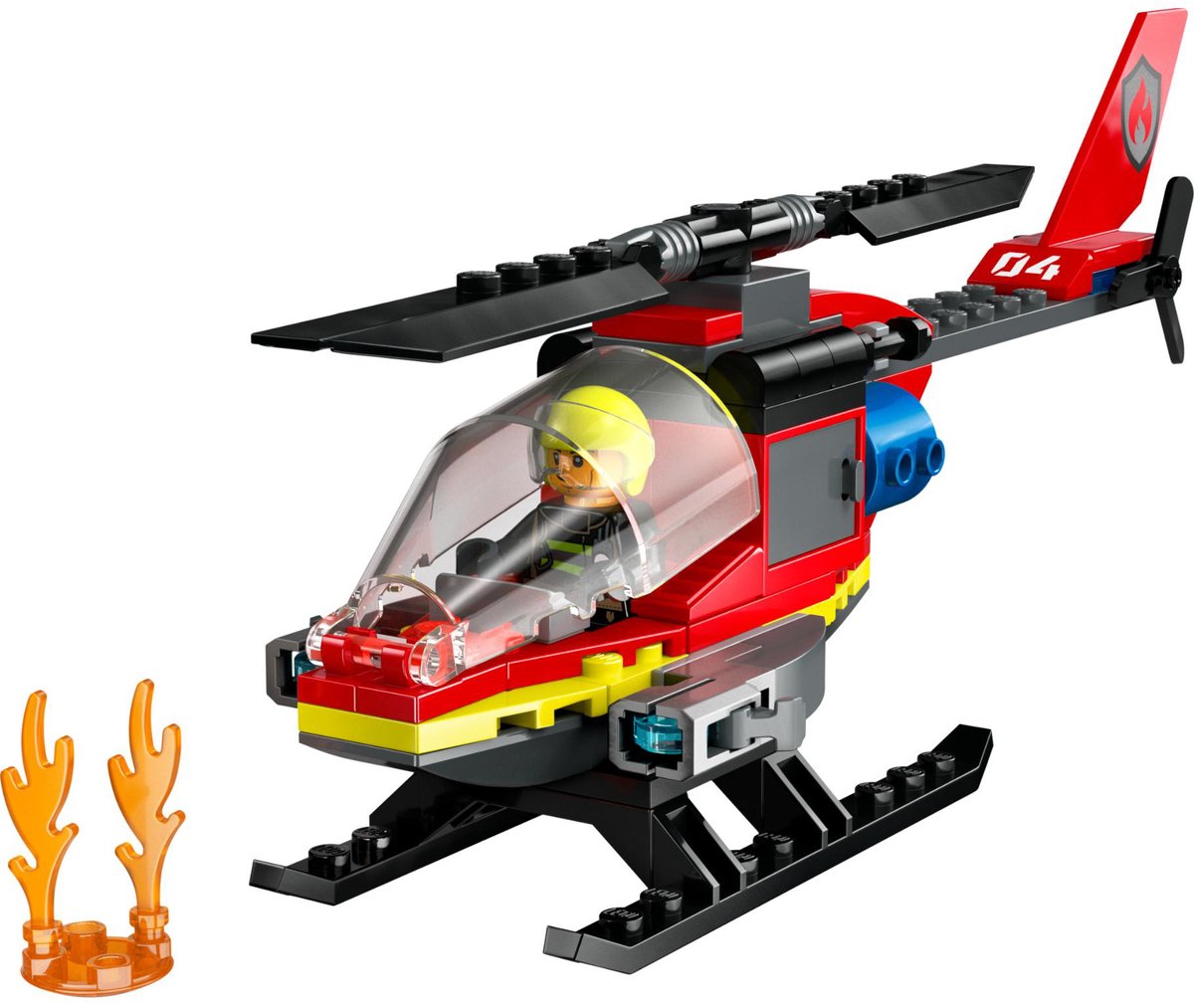 LEGO City Brandweerhelikopter - 60411 — afbeelding 10