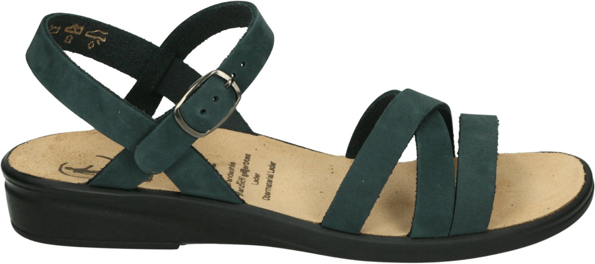 ganter - 202812 SONNICA - Sandalen met hakDames Sandalen - Kleur: Blauw - Maat: 35.5