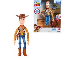 Mattel Toy Story Woody interactieve actiefiguur met geluid.