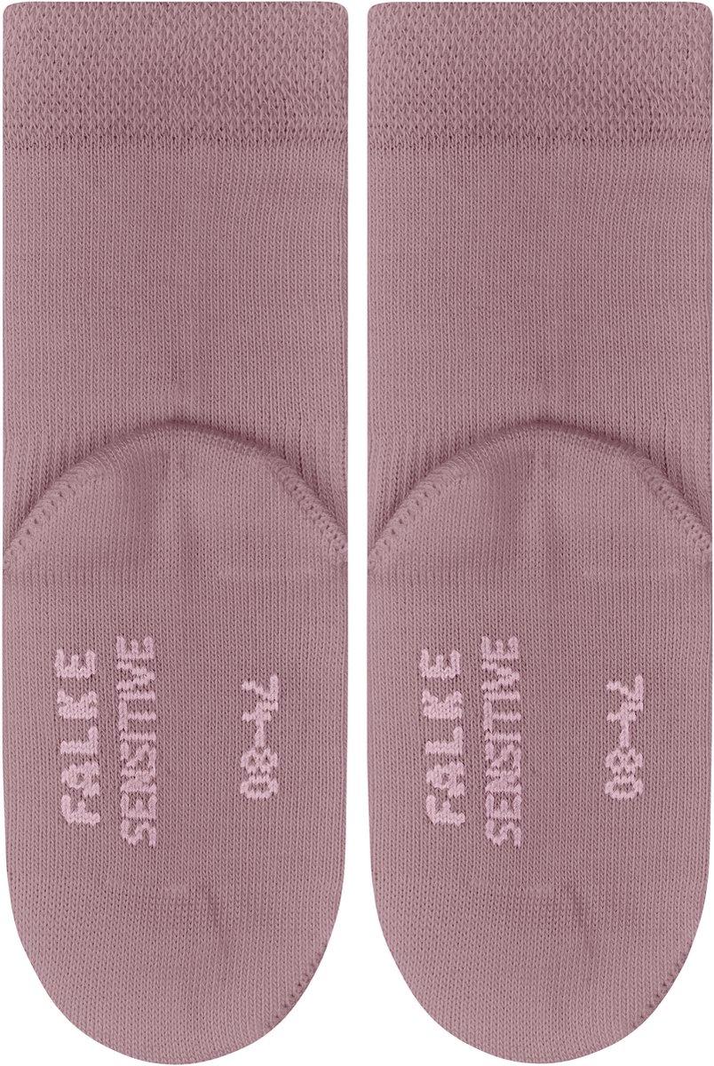 FALKE Sensitive met comfort tailleband katoen sokken baby rood - maat 74-80