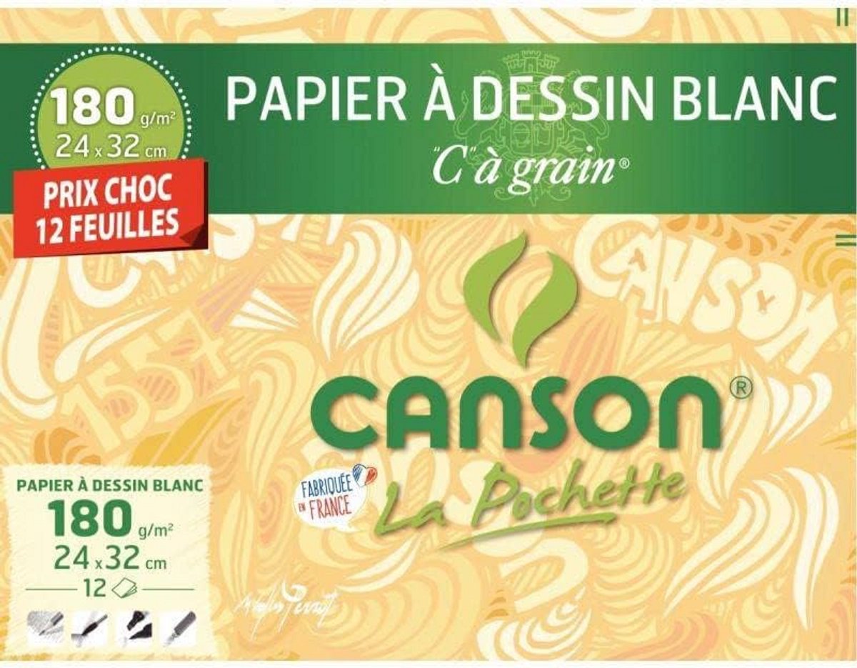 Kwalitatief Tekenpapier A4 180 g/m² - Ideaal voor Tekenen en Schetsen