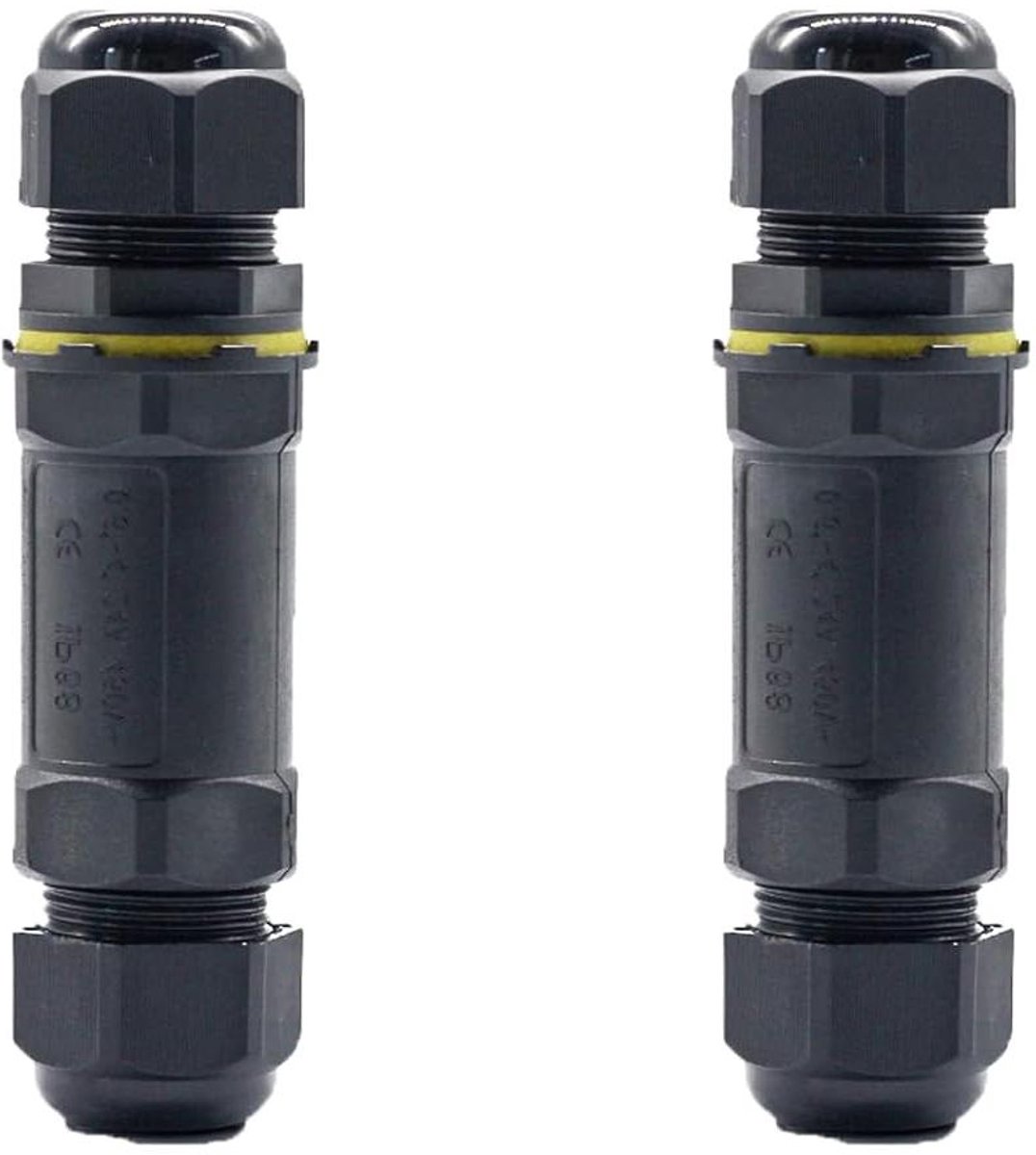 Waterdichte kabelconnector set voor buitenverlichting - 2 stuks