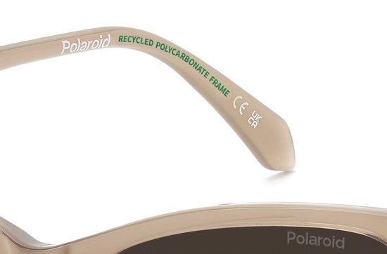 Polaroid Zonnebril PLD 4194/S Volwassenen Crème Polariserend ECO friendly materials van Merkloos — afbeelding 4