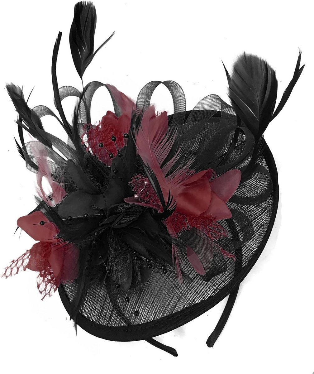 Dames Hoedje Feestelijk Fascinator Hoofdband met Veil voor Bruiloften