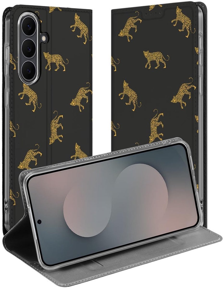 Standcase Hoesje Samsung Galaxy S25 FE Leopards